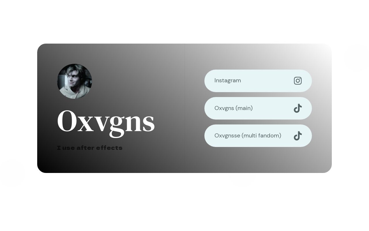 Carrd profile picture for @oxvgns